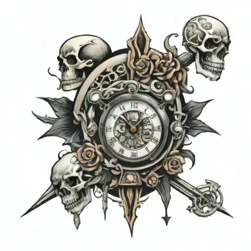 Clock Pieces And Skulls Instead Act Like The Darkness