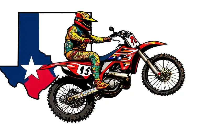 State Of Texas And Dirt Bike Racing