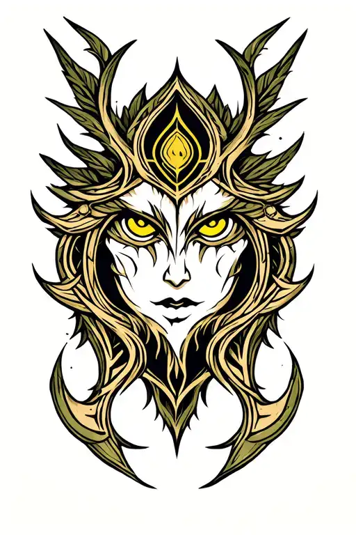 Fantasy Druid Symbol
