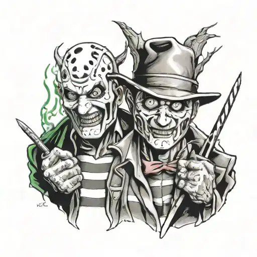 Jason And Freddy Krueger