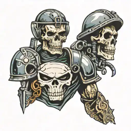 Themis With Face Of Punisher With Hard Hat