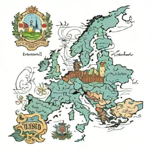 Highlights England And Scotland Map