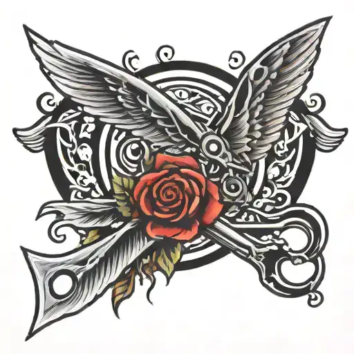 Shears With Wings