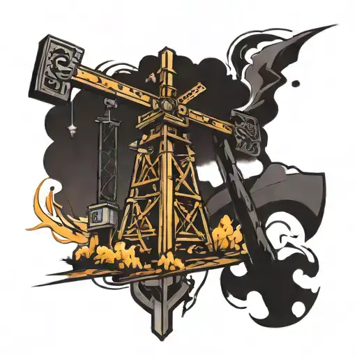 Cross Pumpjack