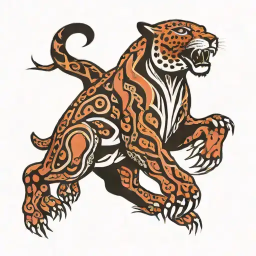 Jaguar Haida Art