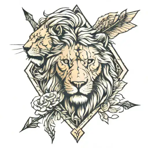 Lions And Arrow