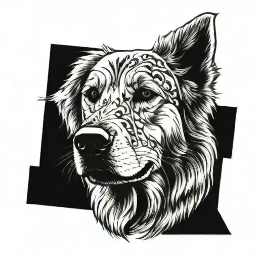 Nose Of My Golden Retriever Mix With Sun