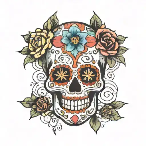 Mexican Sugar Skull