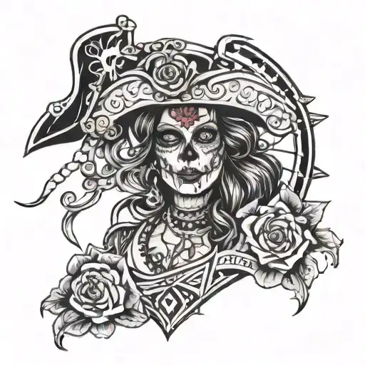 Marauder Pirate Queen Day Of The Dead