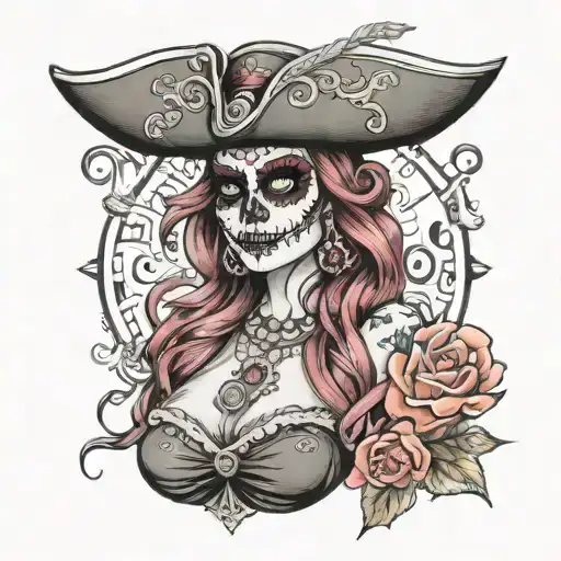 Marauder Pirate Queen Day Of The Dead