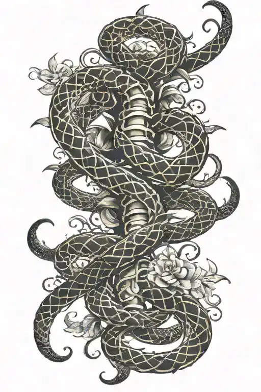 Ornamental Snake Spine