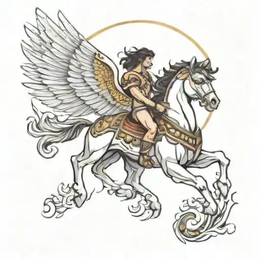 Atlas Pegasus Perseus Greek Mythology