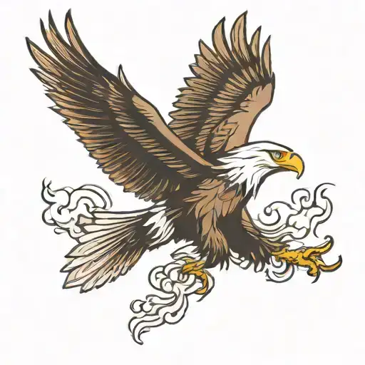 Eagle Flying