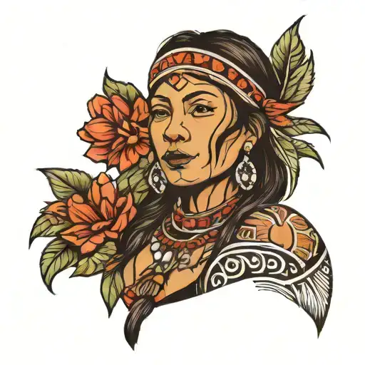 First Nation Woman