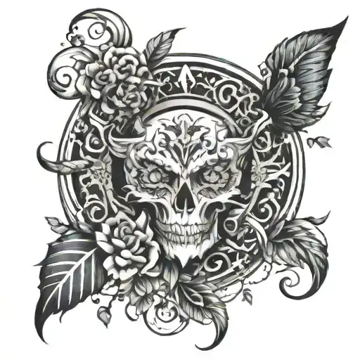 Spirtual Tattoo Design Inspired
