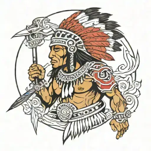 Taino Indian Warrior