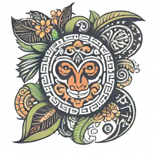 Taino Coqui Arm Sleeve