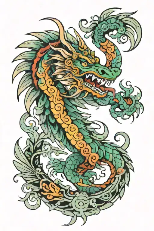 Quetzalcoatl Tribal