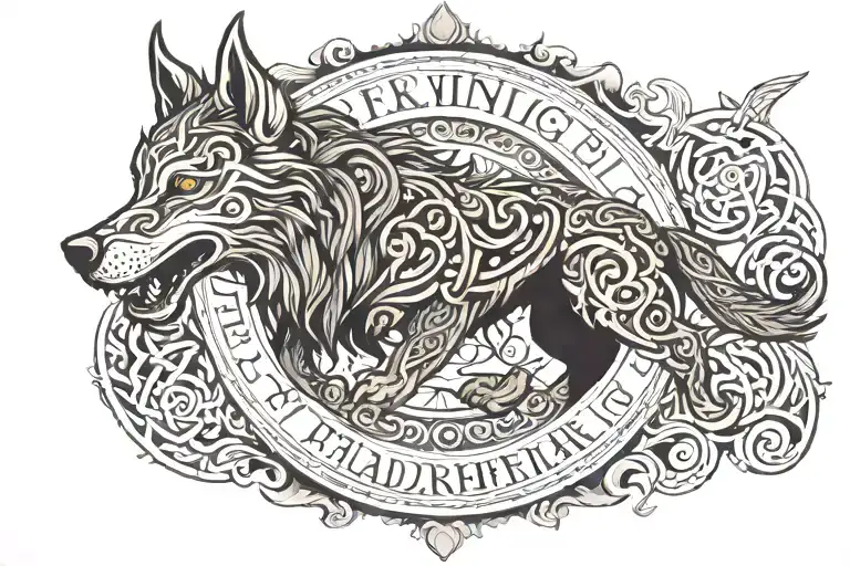Viking Calendar Fenrir School And Hati
