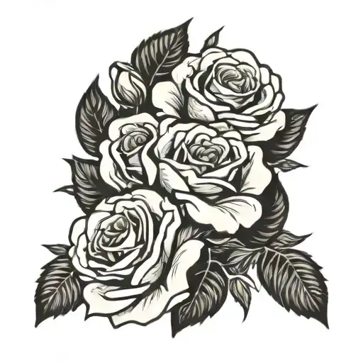 Roses With Date Inside