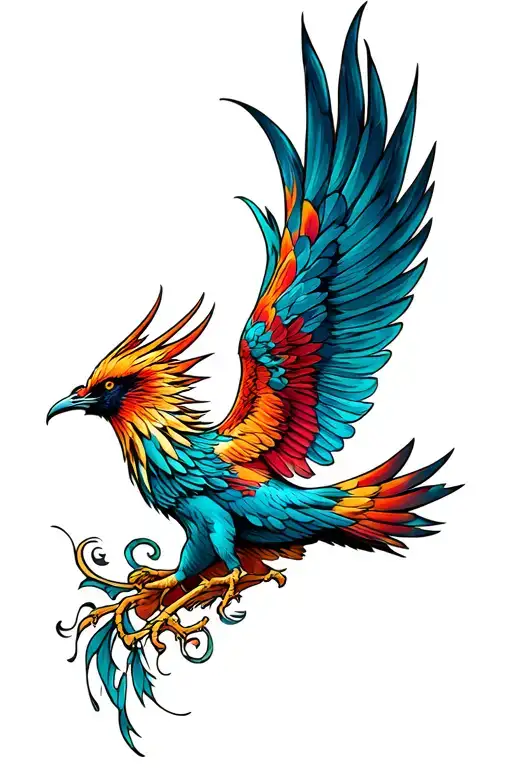 Pheonix Flying