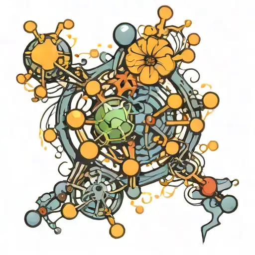 Dopamine And Serotonin Chemical Structure Tatto Man