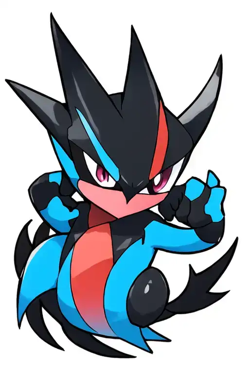 Pokemon Greninja In Demon Slayer
