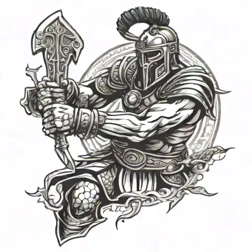 Gladiator With Furohar