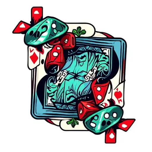 Dice And Card Joker