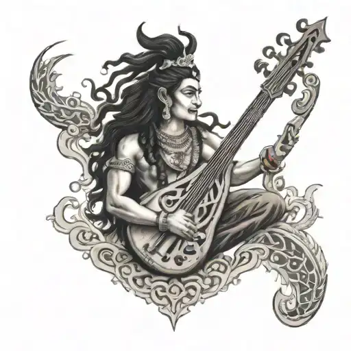 Shiva Trishul Veena