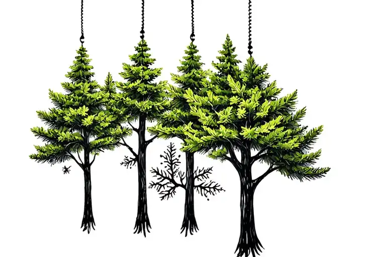 Hanging Car Air Freshener Car Rear View Mirror Little Trees Black Ice Air Freshener Hanging