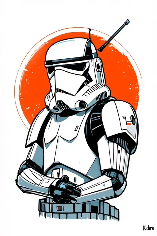 Clone Trooper Star Wars Killing Droid