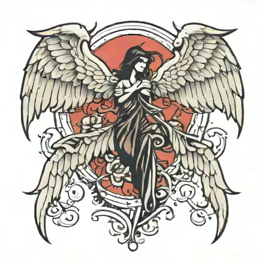 Angle Wings Spread