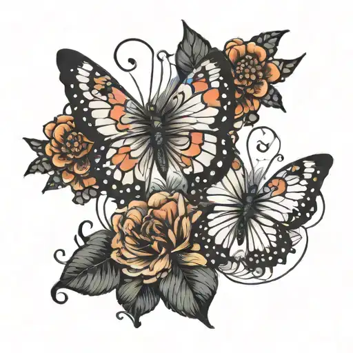 I Love You Dear Mimi With Butterflies Coming