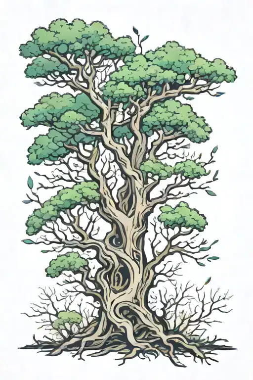 Trees Coming Out Of Body