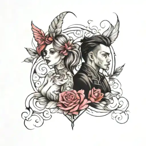 Couple Tattoos For Lovers