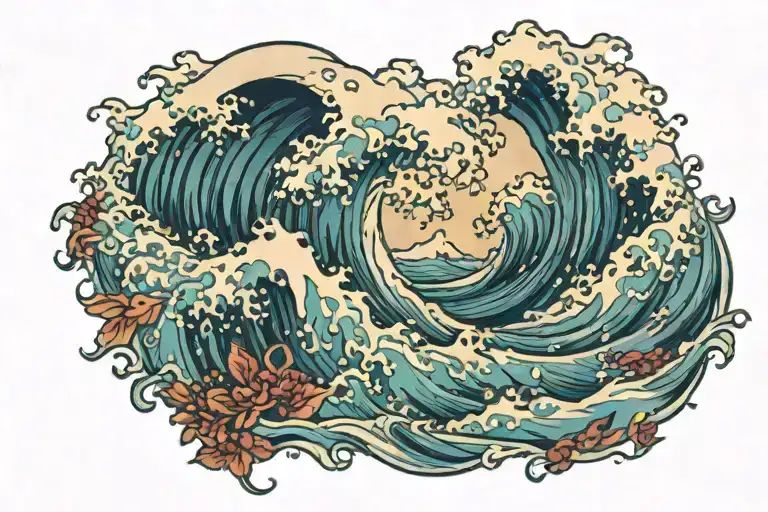 Waves Crashing
