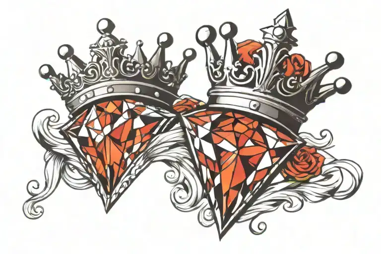 King & Queen's Diamond Crown