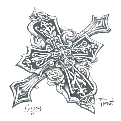 Cross In God We Trust