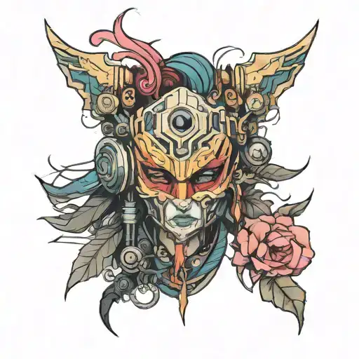 Mask Cyberpunk Khanya