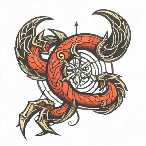 Cancer Scorpio Sagittarius Capricorn Symbol