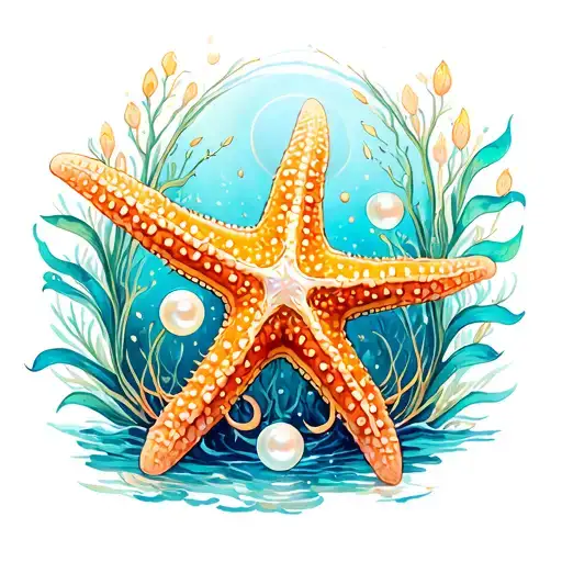 Starfish And Pearl