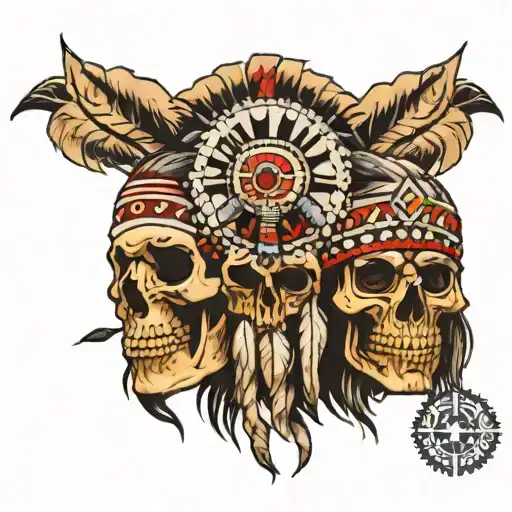 American Indian Skulls