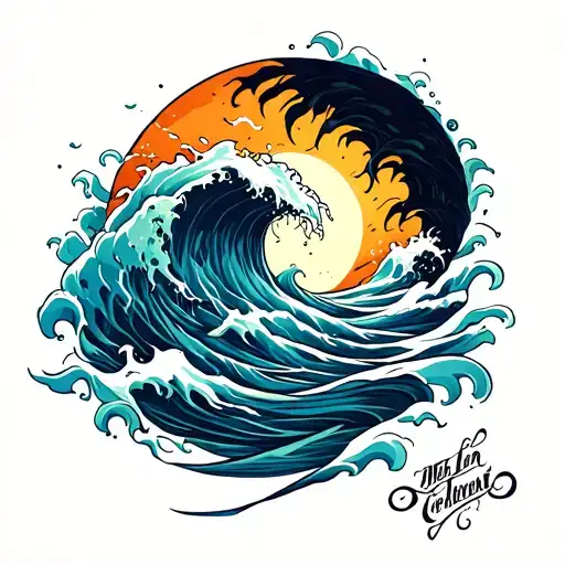 Ocean Currents Flowing Through Them