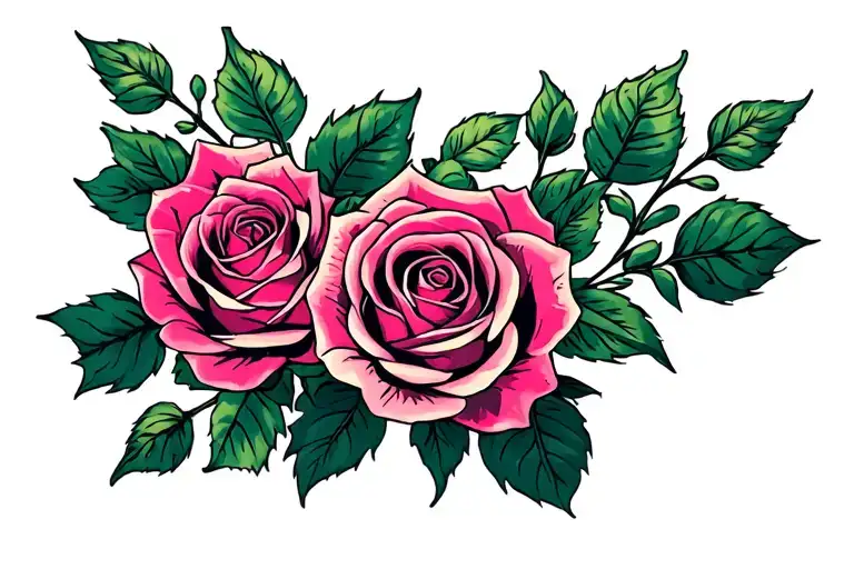 Roses Blooming
