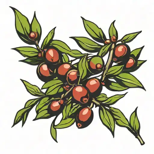 Olive Branches Traditional Style