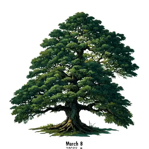 Rowan Tree With March 8 2025 Date