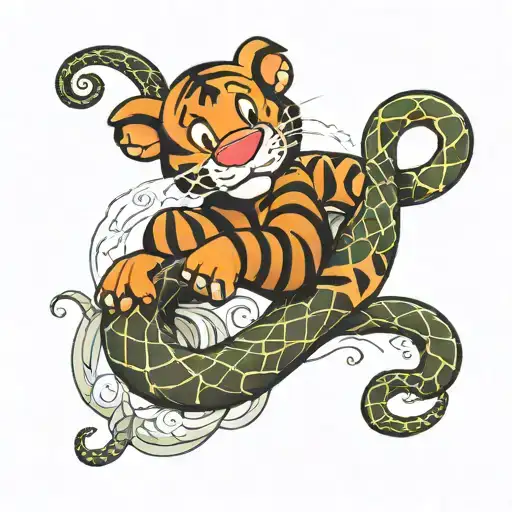 The Dark Mark Where The Snake Is Removed And Replaced By Tigger From Disney