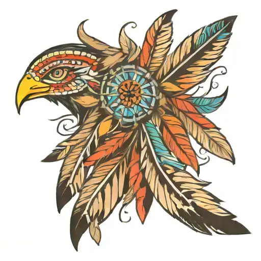 Feathers Native American