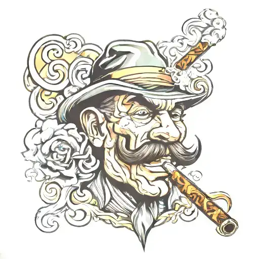 Cigar Smoke Rising